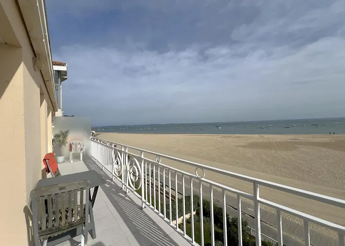 Appartement Avec Vue Bassin, Accès Plage, Parking Inclus - Fr-1-474-278 *